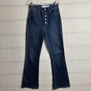 Pistola Women's Size 28 Dark Wash Stretch Denim Dana High Rise Bootcut Jeans
